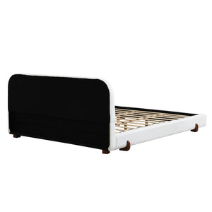 Elegant Upholstered Bed Frame