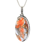 Southwest Elements Choice of Shape Spiny Oyster Pendant w/ Chain