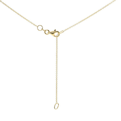 Gems of Distinction 14K Gold 0.29ctw Diamond All Star Pendant w/ Chain