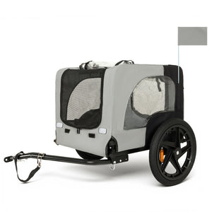 Outdoor Heavy Duty Collapsible Pet Bike Trailer