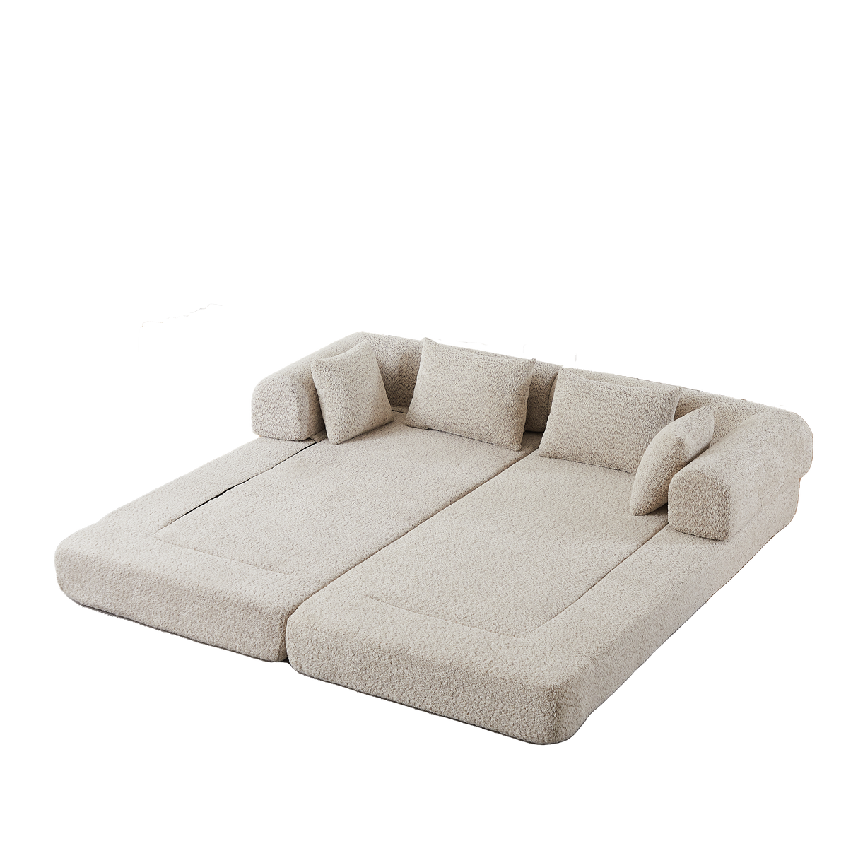 78.9-Inch Convertible Sleeper Sofa