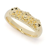 Toscana Italiana Choice of Platinum Plated or Gold Plated Flower Design Ring