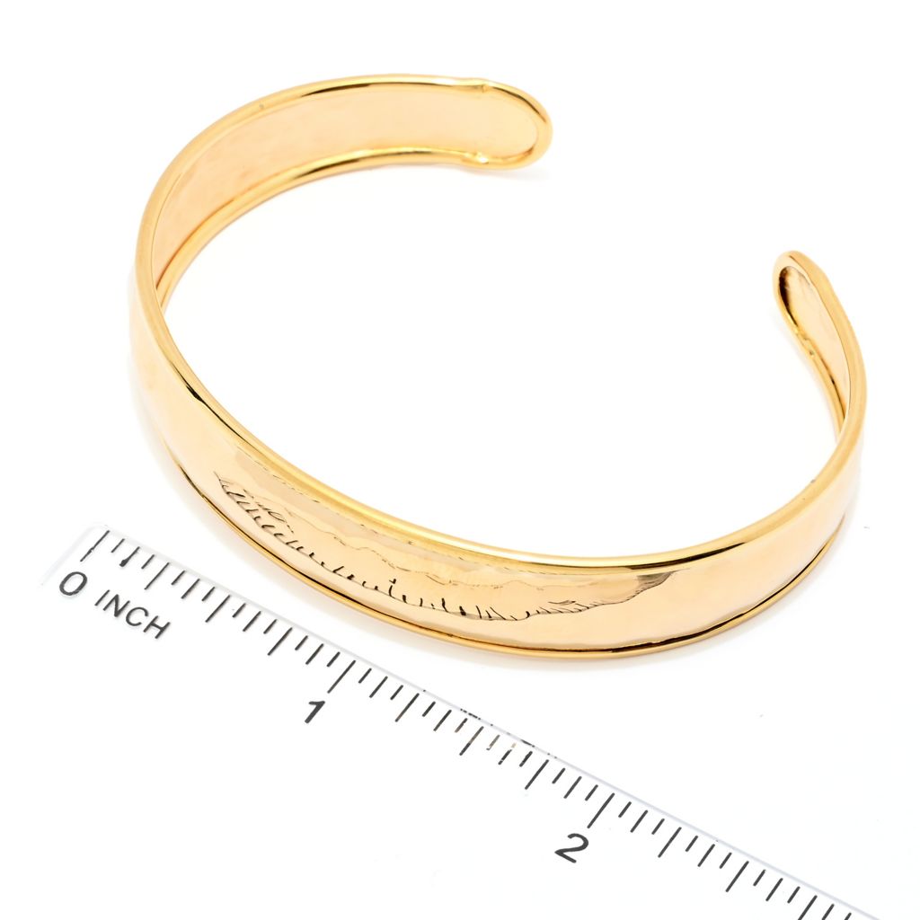 Toscana Italiana Acqua Bagnata Choice of Size Slip-on Cuff Bracelet