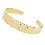 Toscana Italiana 18K Gold Plated Choice of Finish Cuff Bracelet