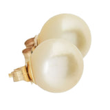 Imperial Pearl 9-10mm Golden South Sea Cultured Pearl Stud Earrings