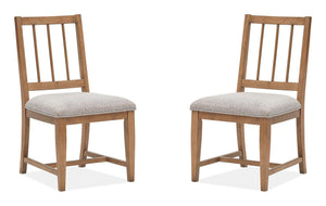 Lindon - Dining Side Chair With Upholstered Seat (Set of 2)