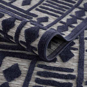 Sillawit 3D Outdoor Area Rug - Clearance