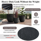 U_STYLE Lightweight MGO Planter Set of 3