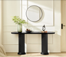 62.99 Inch Modern Design Console Table with Roman-Style Legs