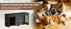 Dog Crate Furniture TV Stand