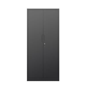 2 Door File Cabinet With Lock, 4 Adjustable Shelves, Heavy-Duty