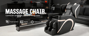 2026 Massage Chair Recliner with Zero Gravity & Full Body Air Pressure