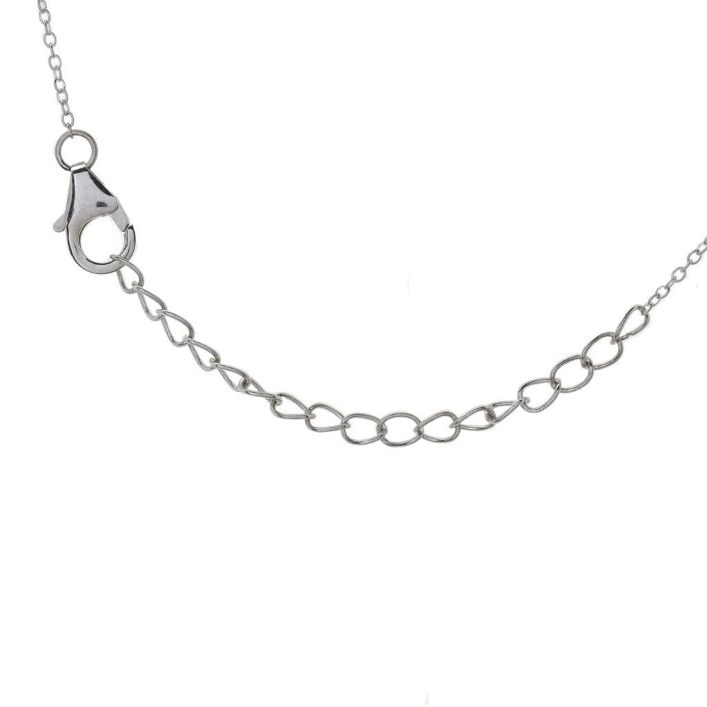 Elemental Gems Sleeping Beauty Turquoise & Montana Sapphire Pendant w/ Chain