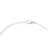 Elemental Gems Platinum Plated Sleeping Beauty Turquoise Station Necklace