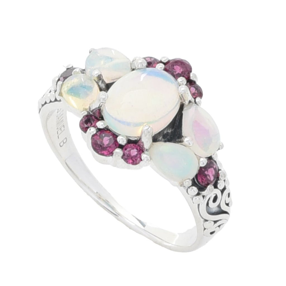 Artisan Silver by Samuel B. Opal & Choice of Gemstone Ring