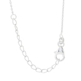 Gem Treasures Sterling Silver 1.70ctw Indicolite Cross Pendant w/ Chain