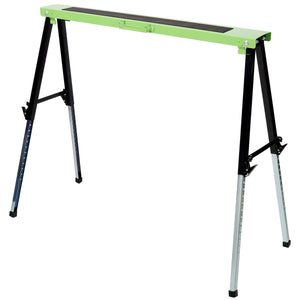 2-Pack Adjustable Saw Horse, Folding Portable Work Horse