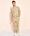 Royalty by Maluma Men's Animal Print Pleated Trousers, Created for Macy's