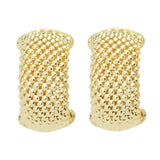 Toscana Italiana Choice of Plating Coreana Chain Wide Hoop Hoop Earring