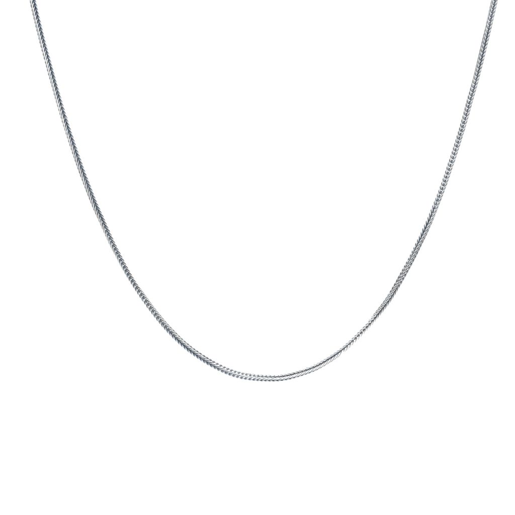Konstantino Sterling Silver Woven Chain 18" Necklace, 4.0 grams