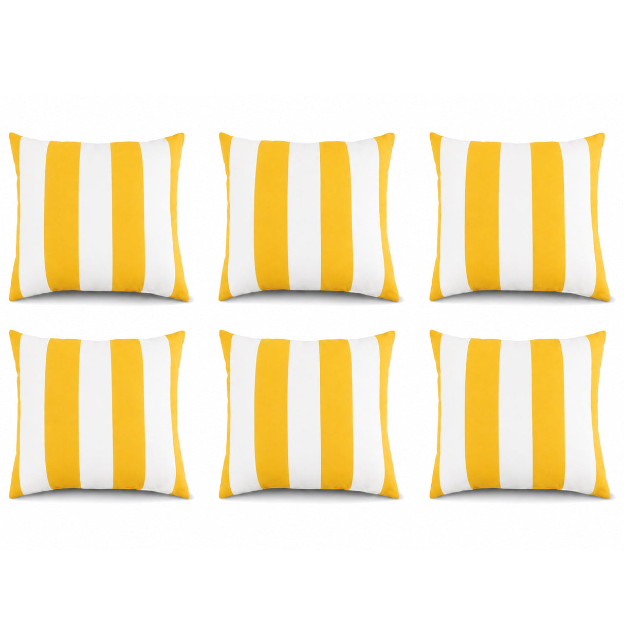 6 Pack Outdoor Pillow Covers 18x18 Inch