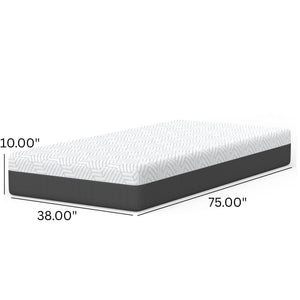 Pur Chill 10" Medium Firm Mattress with Phase Change Cooling Fabric