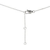"Color Crush" Simulated Gemstone Pave Disc Charm Necklace