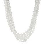 Kenneth Jay Lane Simulated Pearl & Conch Shell Multi-Strand Necklace