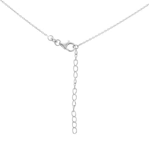 Gem Treasures 16x12mm Rose Quartz, Rhodolite Garnet & Zircon Pendant w/ Chain