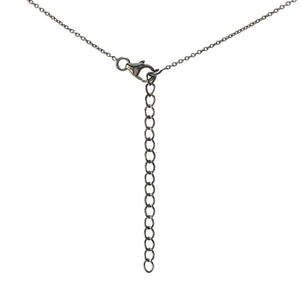 MUSE Sterling Silver 5.51ctw Rainbow Moonstone & Zircon Pendant