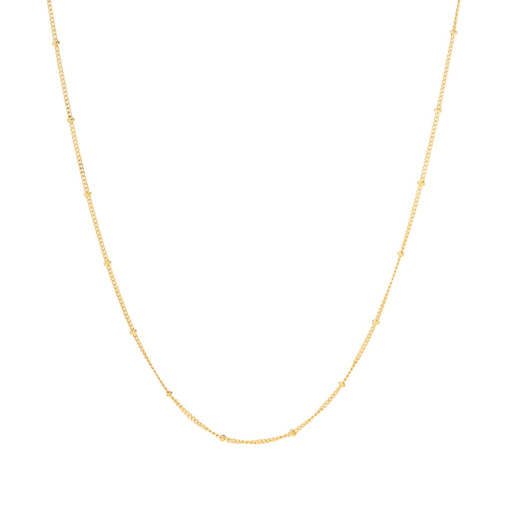 Claire Vessot Designs 14K Gold or Platinum Plated Choice of Length Signature Chain