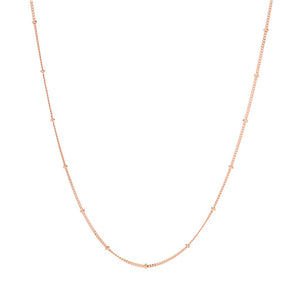 Claire Vessot Designs 14K Gold or Platinum Plated Choice of Length Signature Chain