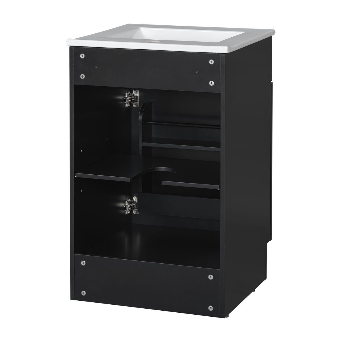 Bathroom Vanity With Sink, Cabinet With Adjustable Shelf