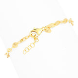 Toscana Italiana Choice of Plating & Size Diamond Cut "Stellata" Link Bracelet