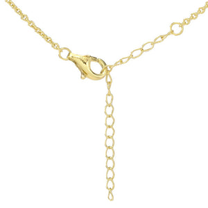 Passport to Egypt 18K Gold Plated Pharaoh Pendant w/ 18"+2" Chain