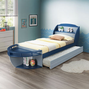 Neptune II - Twin Trundle - Gray