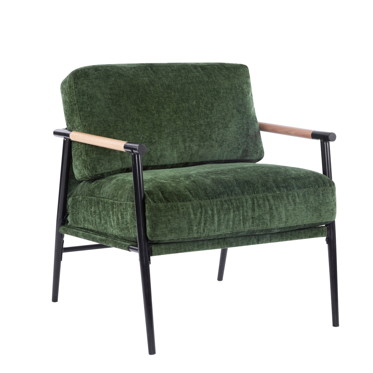 Portwyn Modern Accent Chair with Plush Cushions