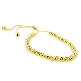 Toscana Italiana Choice of Plating "Discoteca" 6mm Bead Adjustable Bracelet