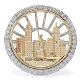 Sonia Bitton Galerie de Bijoux 14K Gold 0.50ctw Diamond "Mon Beau Monde" Ring