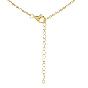 Passport to Egypt 18K Gold Plated 20mm Lapis Eye or Horus Pendant w/ Chain