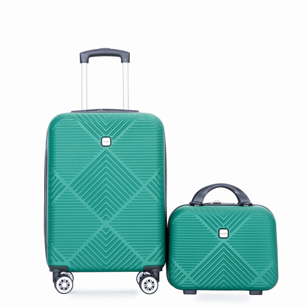 2 Piece Luggage Sets Lightweight Suitcase, Spinner Wheels