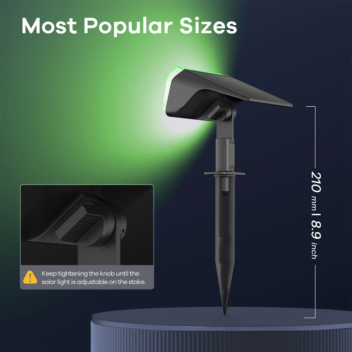 RGB Solar Spotlights Outdoor – Color Changing Waterproof Lights for Yard & Garden