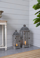 Wooden Candle Lantern Decorative, Hurricane Lantern Holder