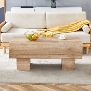 Modern Simple Light Wood Texture Coffee Table