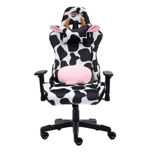 TS85 COW Print LUXX Series Gaming Chair32