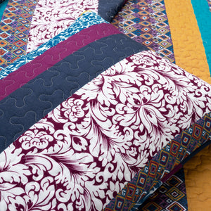 Boho Stripe Quilt Set