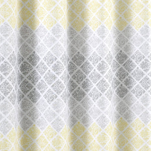 Medallion Ombre Window Curtain Panel Set