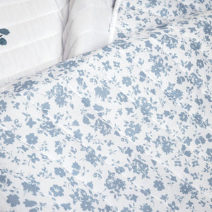 Mirabelle Watercolor Floral Reversible 3 Piece Quilt Set