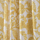 Emma Textured Jacobean Window Curtain Panel
