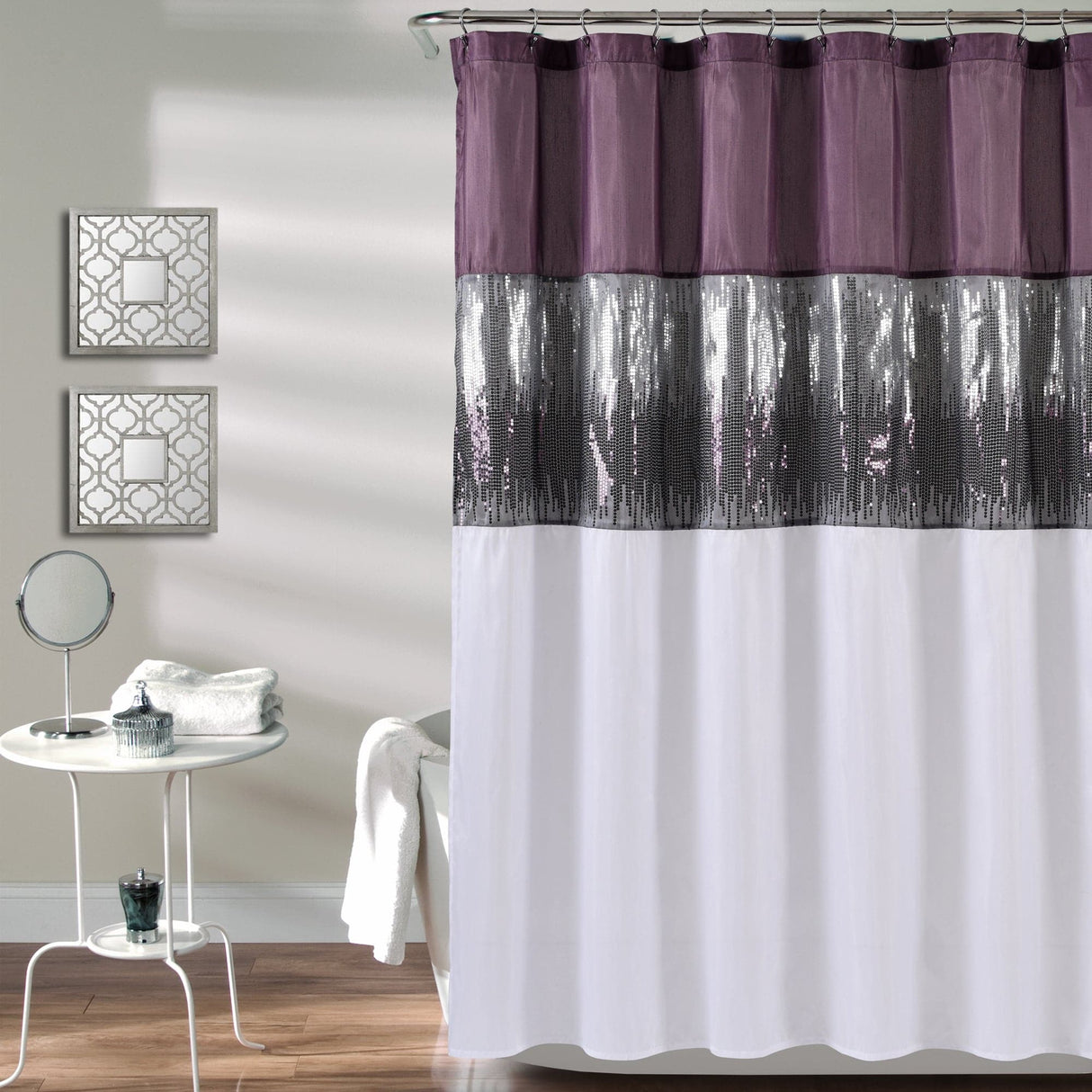 Night Sky Shower Curtain